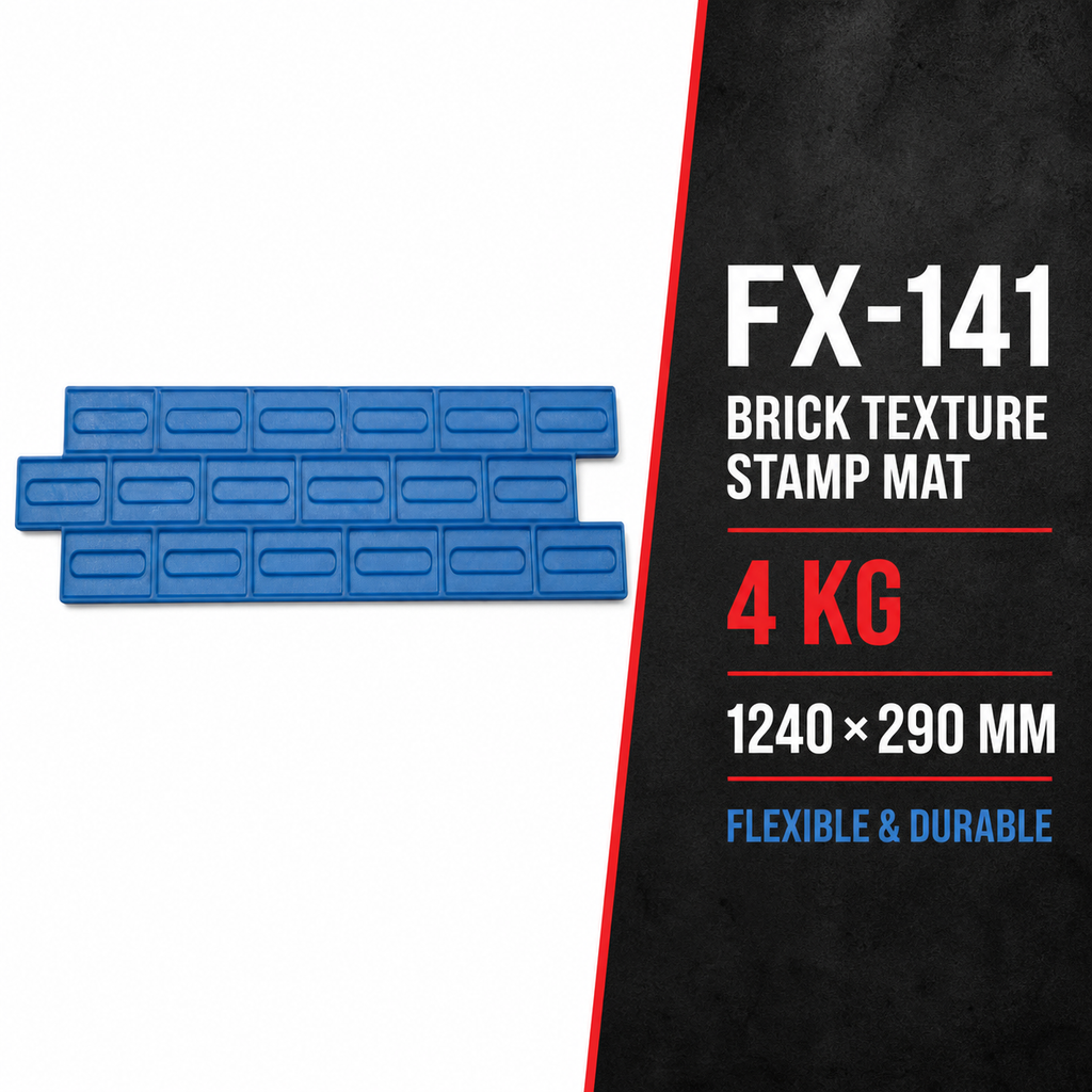 FX-141 길쭉한 벽돌 패널 콘크리트 몰드 - 사양