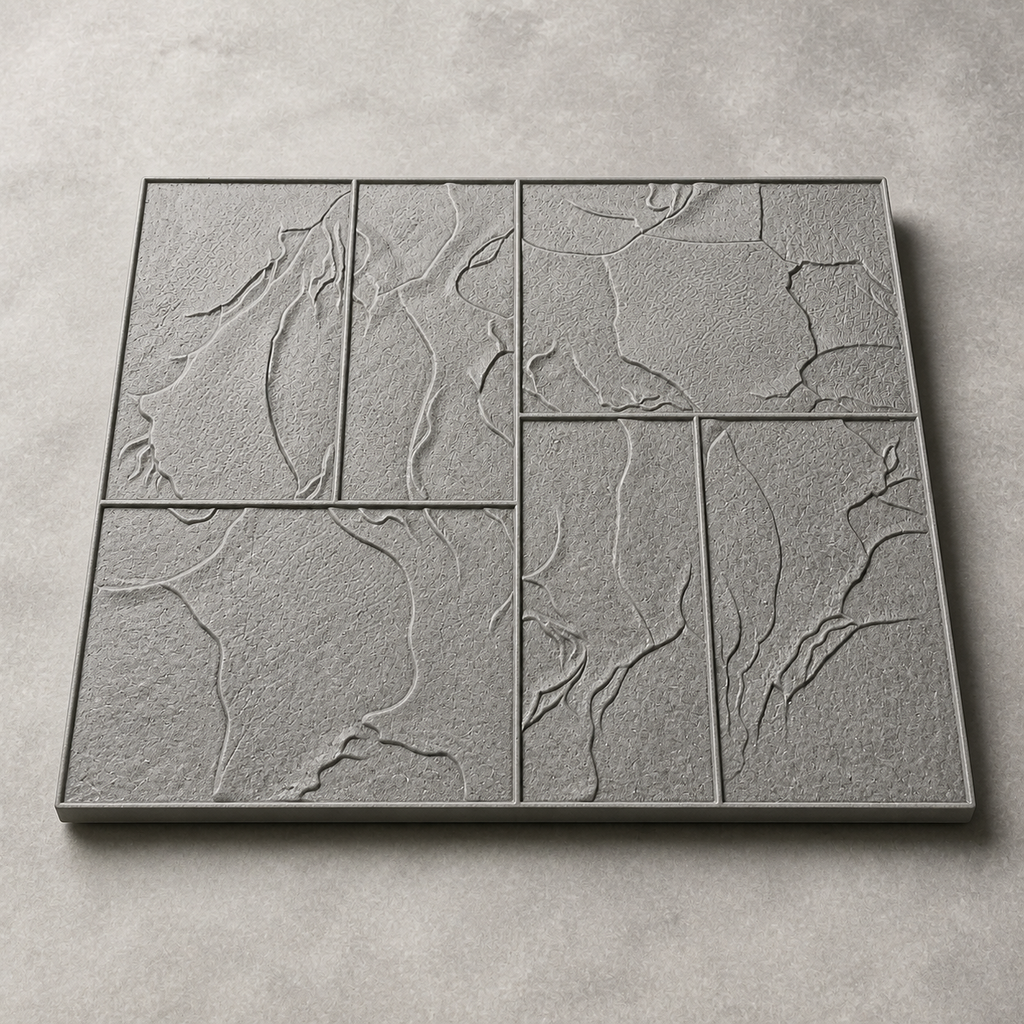 FX-146 Artistic Slate Tile Stamp Panel - hero