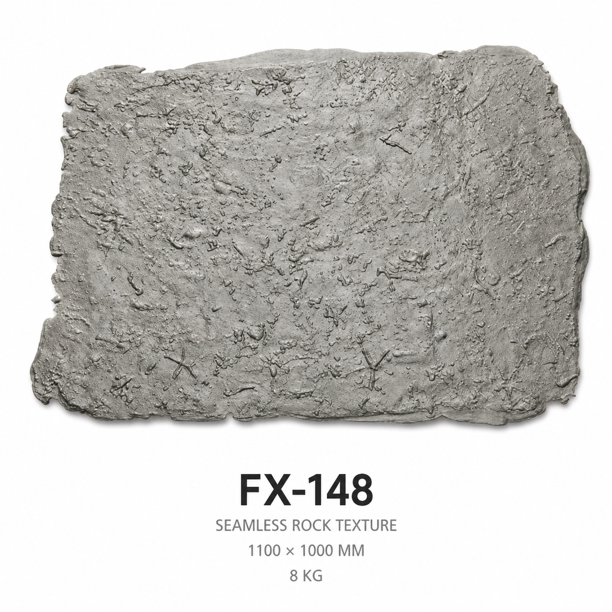 FX-148 Düzgün, Pürüzlü Taş Desenli Beton Kalıbı - teknik özellikler