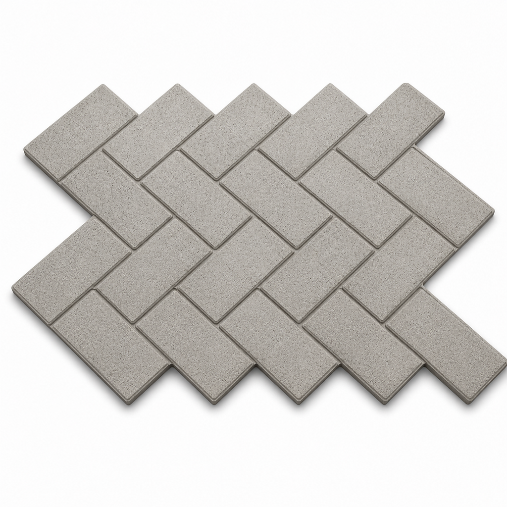 FX-149 Setem Konkrit Jubin Herringbone Halus - hero