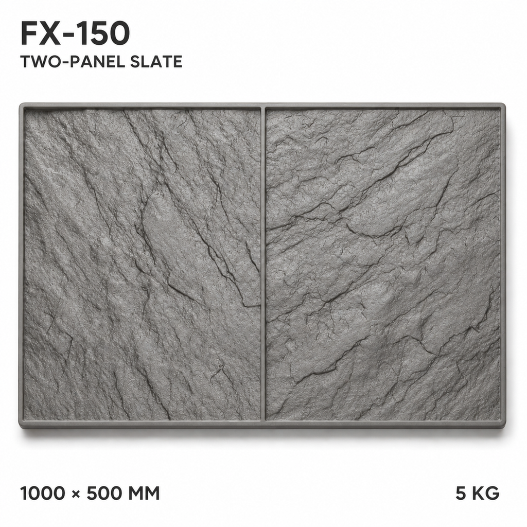 FX-150 স্প্লিট-রক ডাবল স্ট্যাম্প প্যানেল - স্পেসিফিকেশন