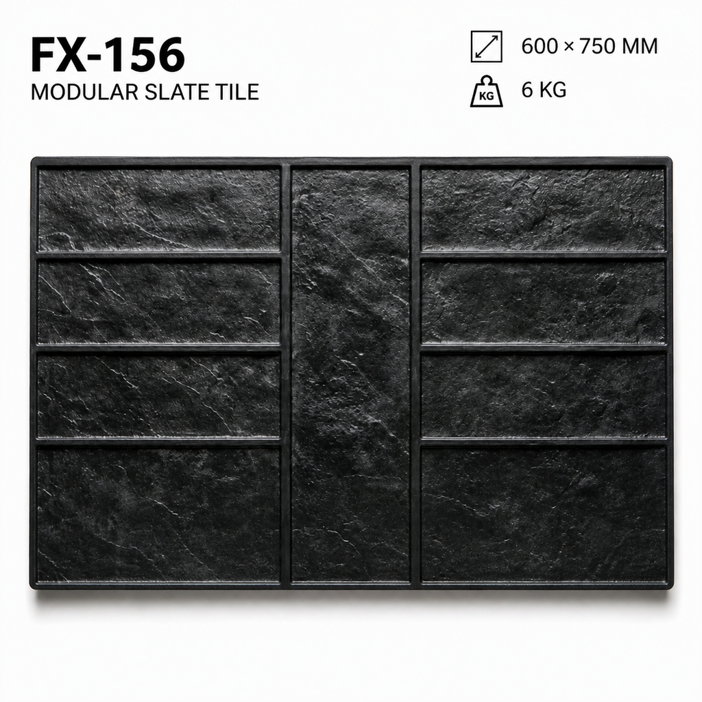 FX-156 ແຜງປັ໊ມລາຍຫີນຊະນວນແລະແຜ່ນໄມ້ແບບເສັ້ນຍາວ - ຂໍ້ກຳນົດສະເພາະ