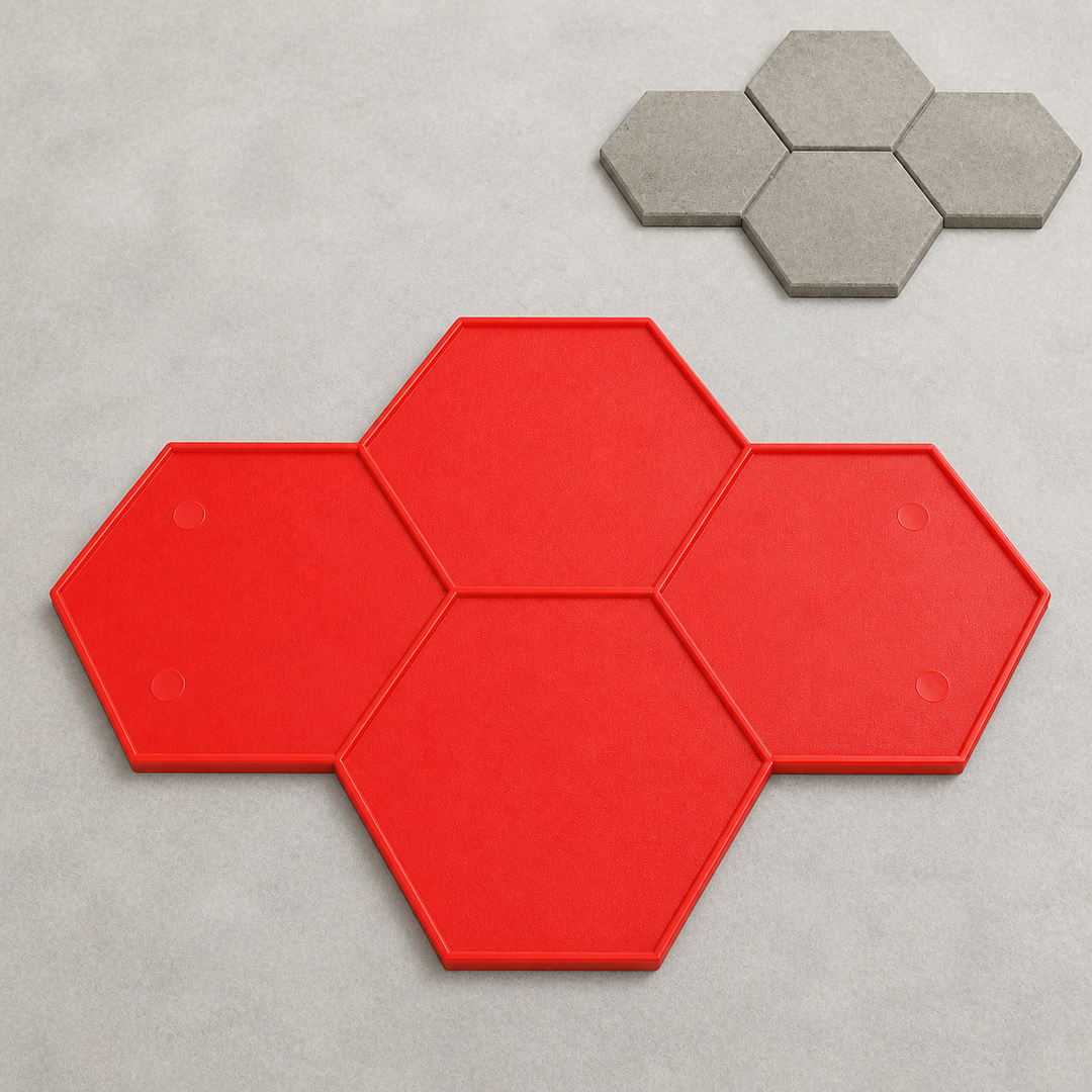 FX-165 Large Honeycomb Paver Stamp - hero