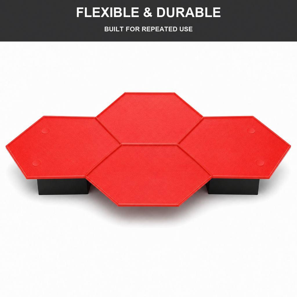FX-165 Large Honeycomb Paver Stamp - flexible durable