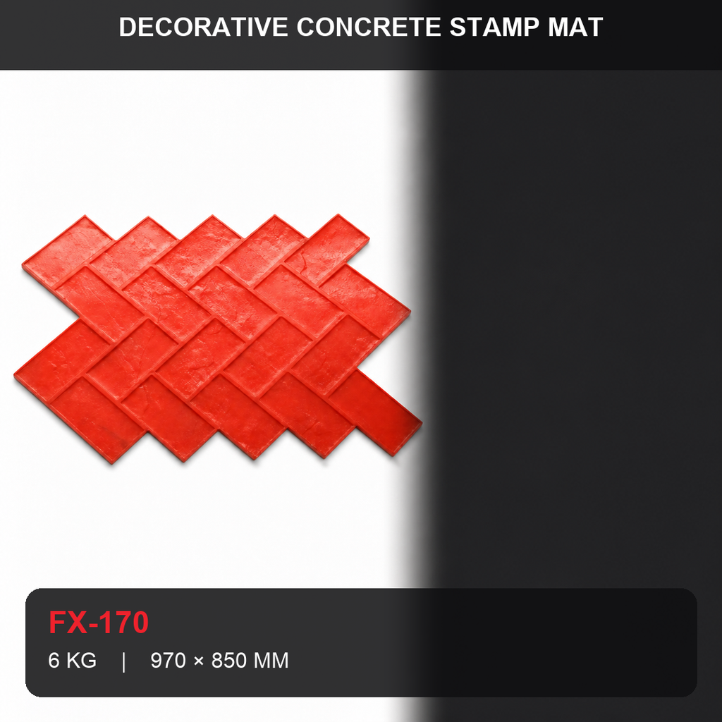 FX-170 Con dấu gạch hình xương cá chéo - thông số kỹ thuật