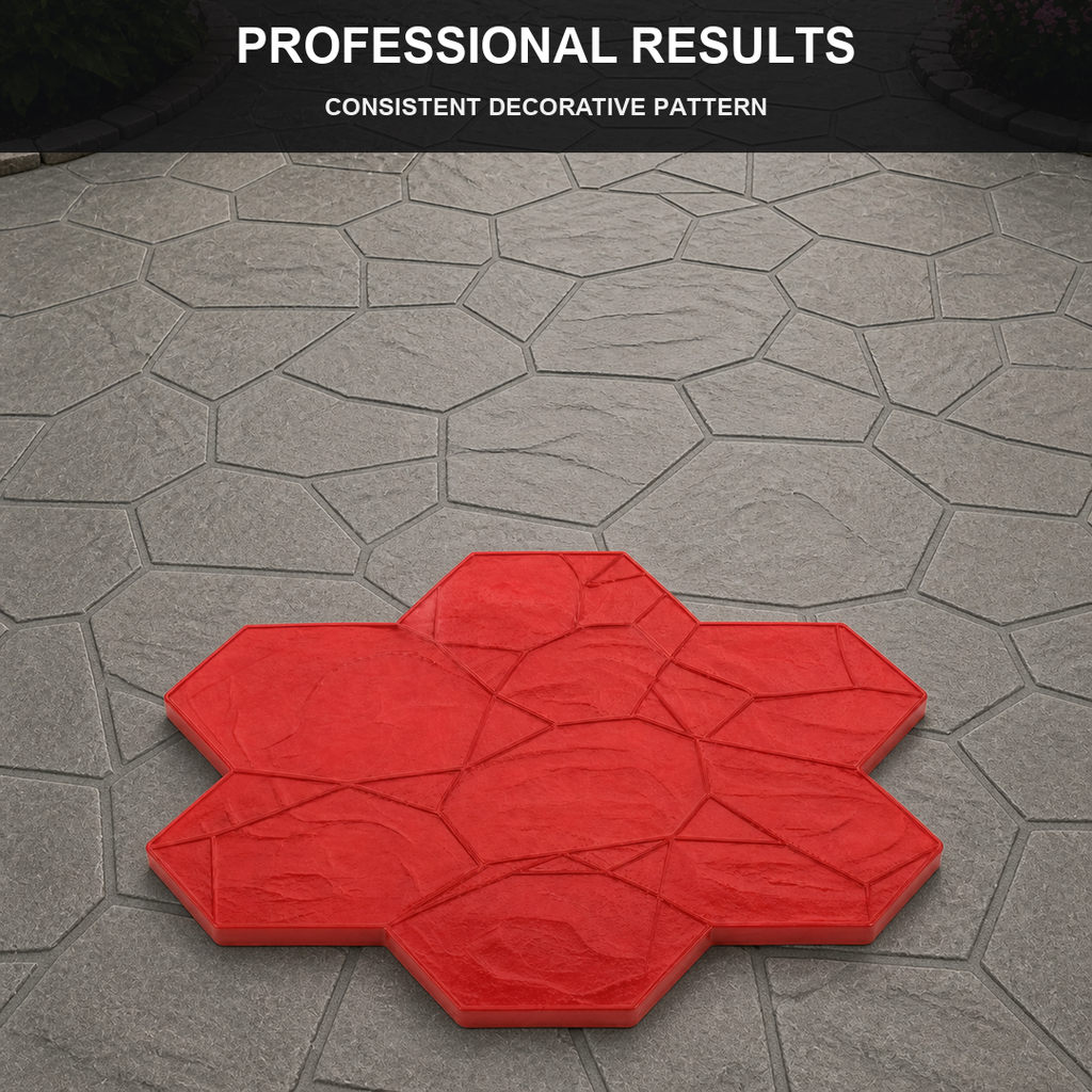 FX-171 Panel Cop Flagstone Tidak Sekata - hasil profesional