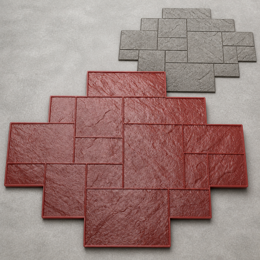 FX-176 Panel Cap Grid Ashlar Besar - utama