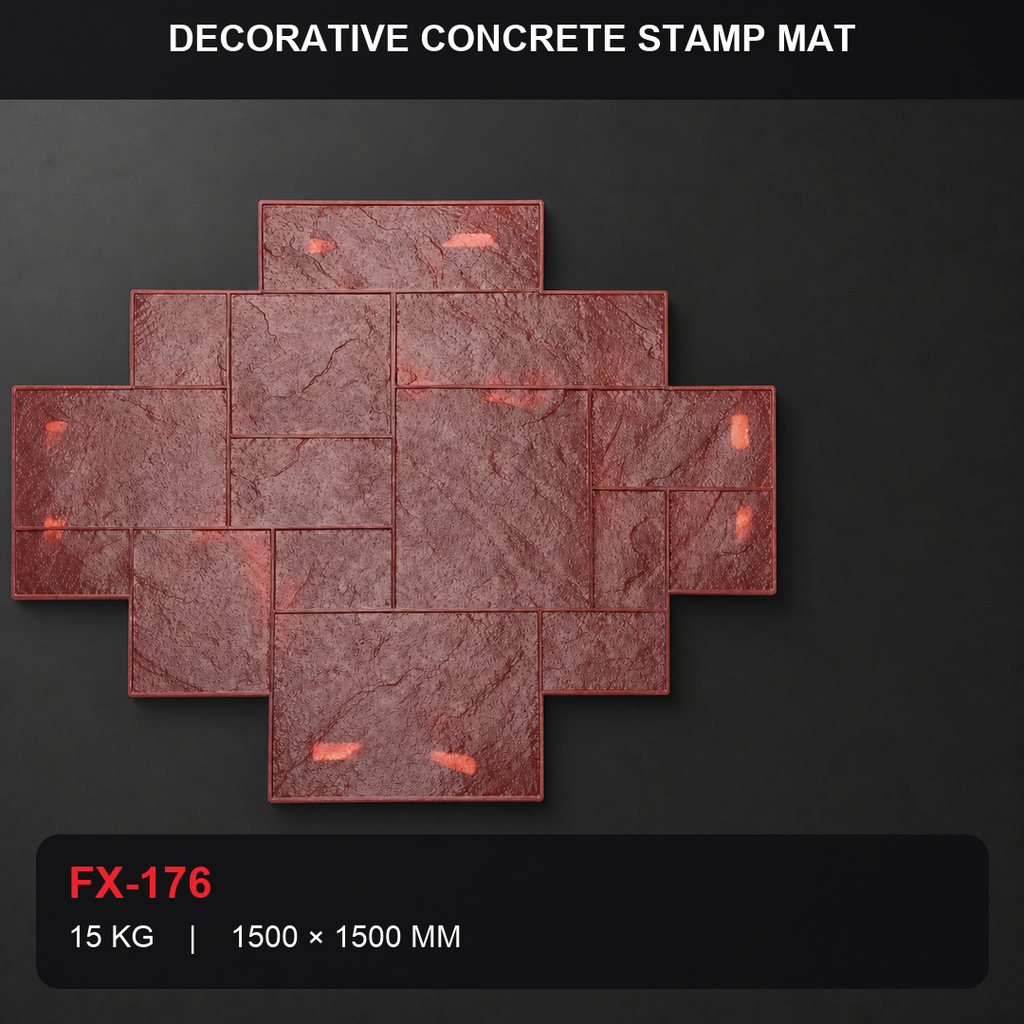 FX-176 Panel Acuan Cap Grid Ashlar Besar - spesifikasi