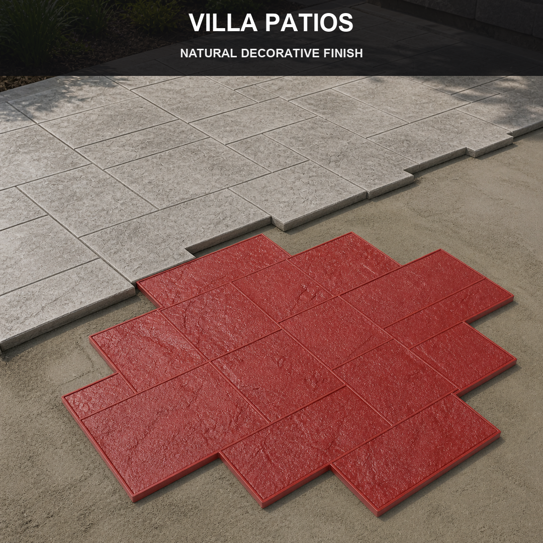 Panel Setem Grid Ashlar Besar FX-176 - patio vila
