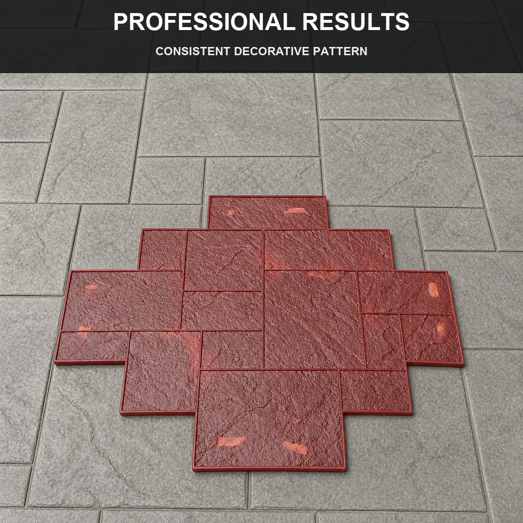 FX-176 Panel Cap Grid Ashlar Besar - hasil profesional
