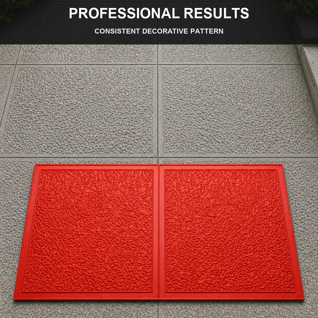 FX-178 Double Pebble Texture Stamp Panel - resultados profesionales