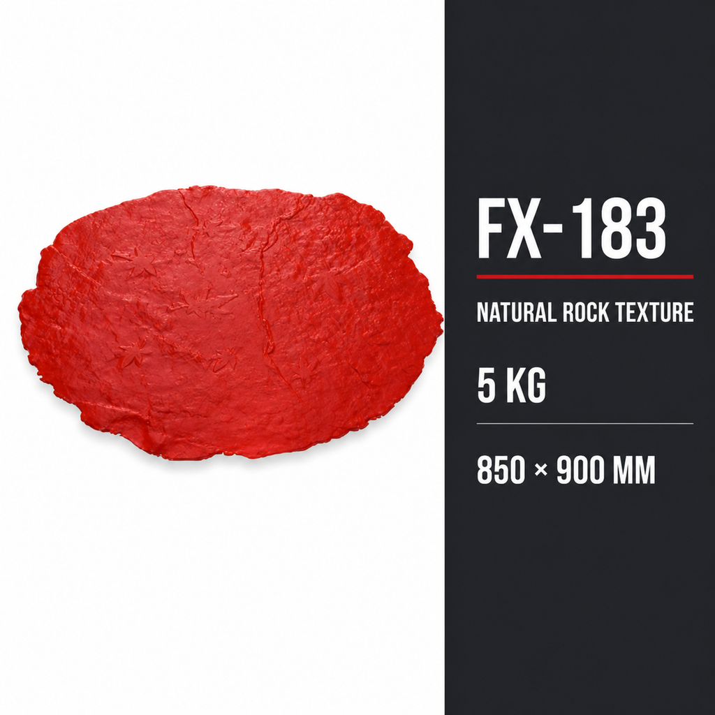 FX-183 جلد ملمس حجر خشن بيضاوي - المواصفات