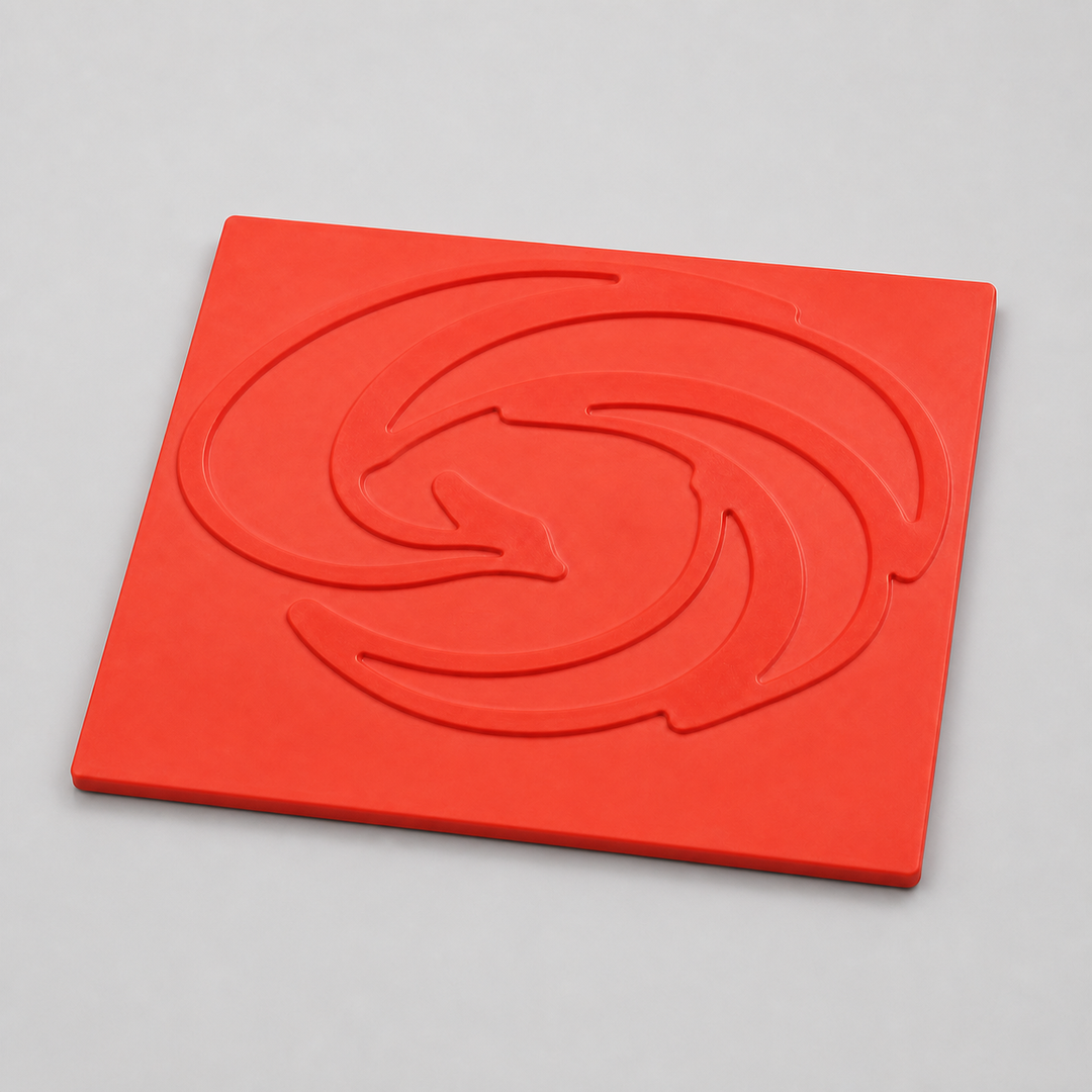 FX-186 Dolphin Swirl Decorative Relief Mold - imagen principal