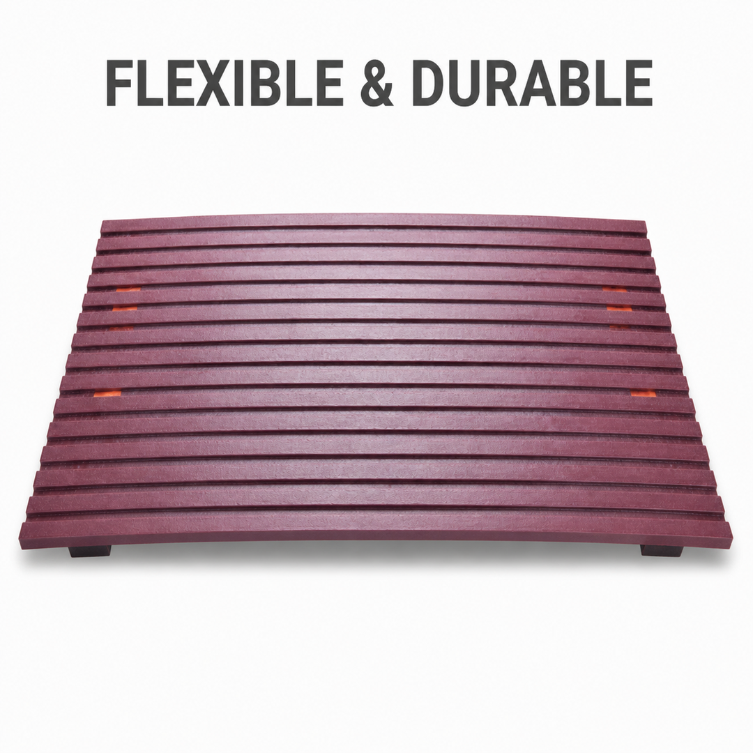 FX-187 Linear Ribbed Concrete Texture Panel - flexible y duradero