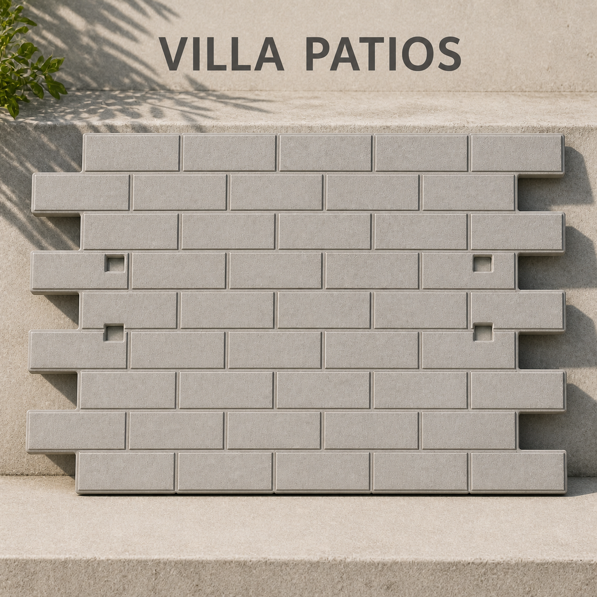 FX-191 Setem Dinding Bata Running Bond - patio vila raw