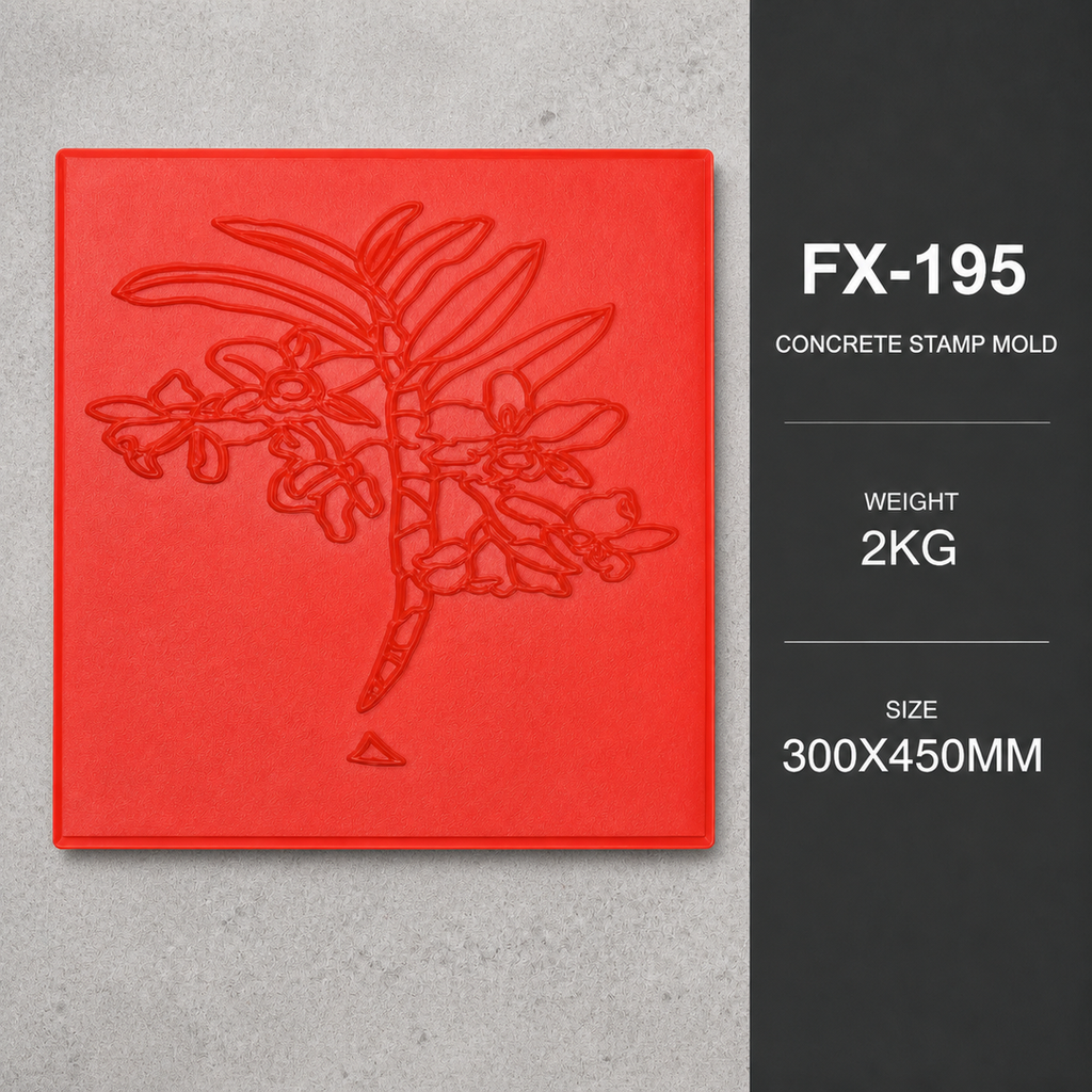 FX-195 بامبو بلوم ڈکوریٹیو ریلیف مول - تفصیلات