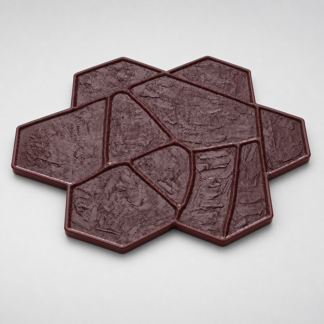 Șablon FX-199 Dark Flagstone Cluster - imagine principală.