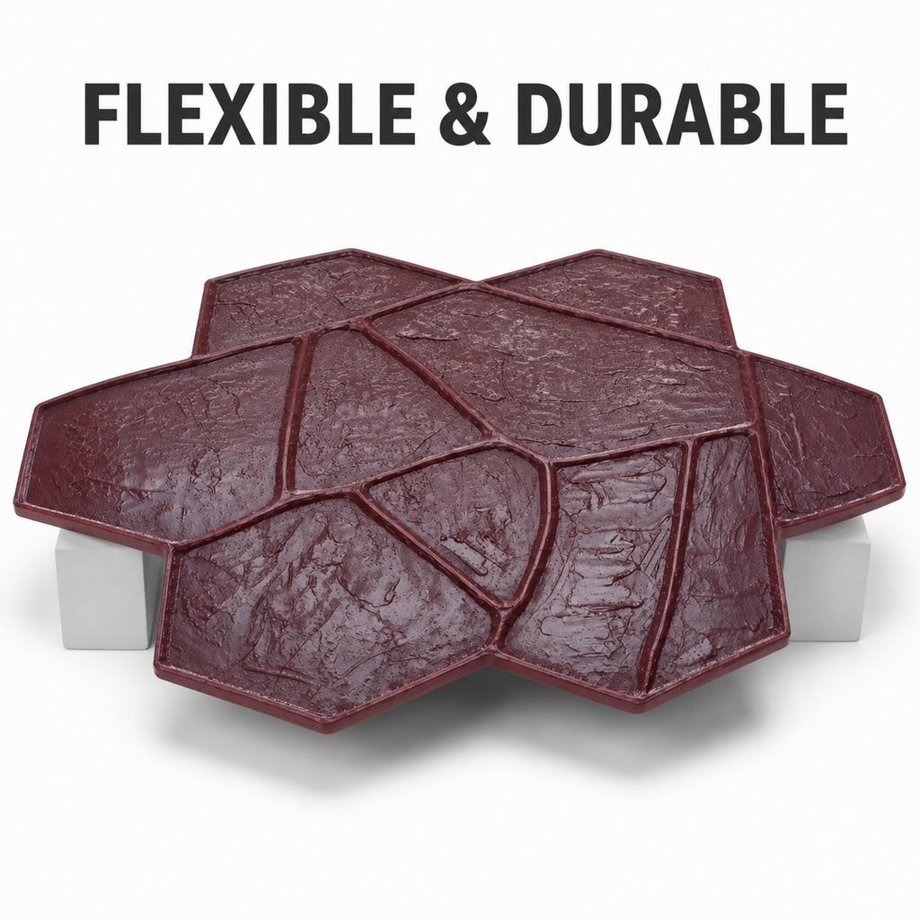 Flexibilitate și durabilitate, ștampă FX-199 Dark Flagstone Cluster.