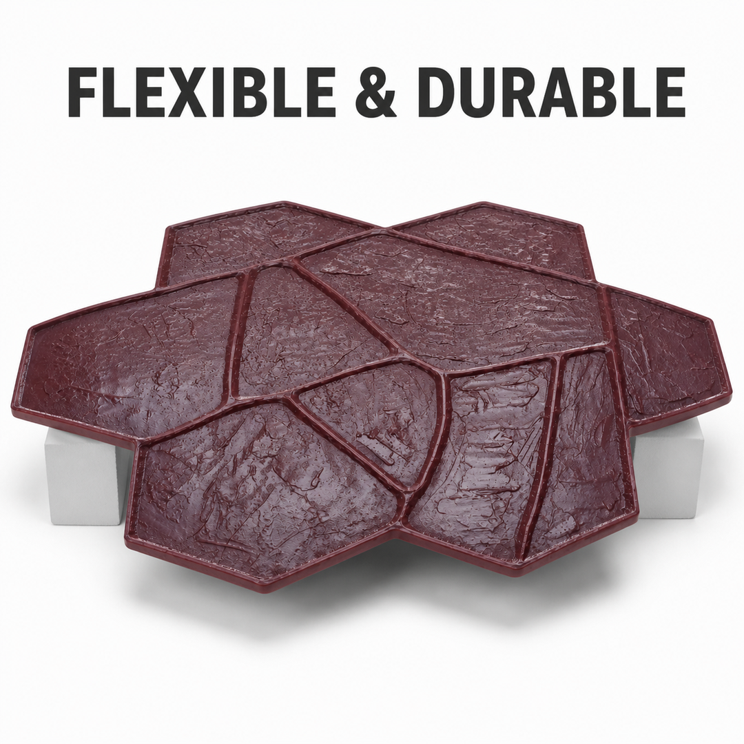 Flexibilitate și durabilitate, ștampă FX-199 Dark Flagstone Cluster.