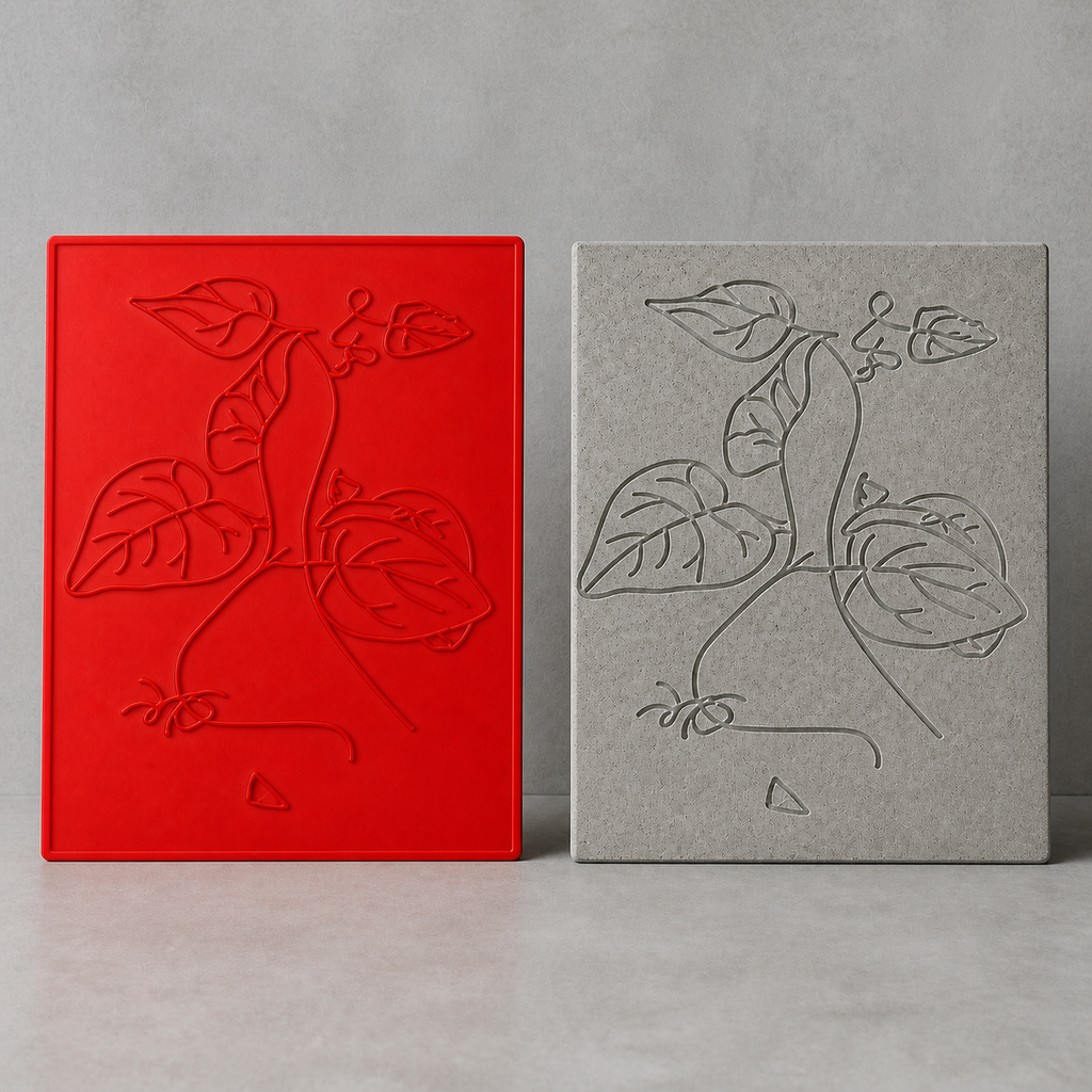 FX-201 Climbing Vine Decorative Relief Mold - panel de hormigón