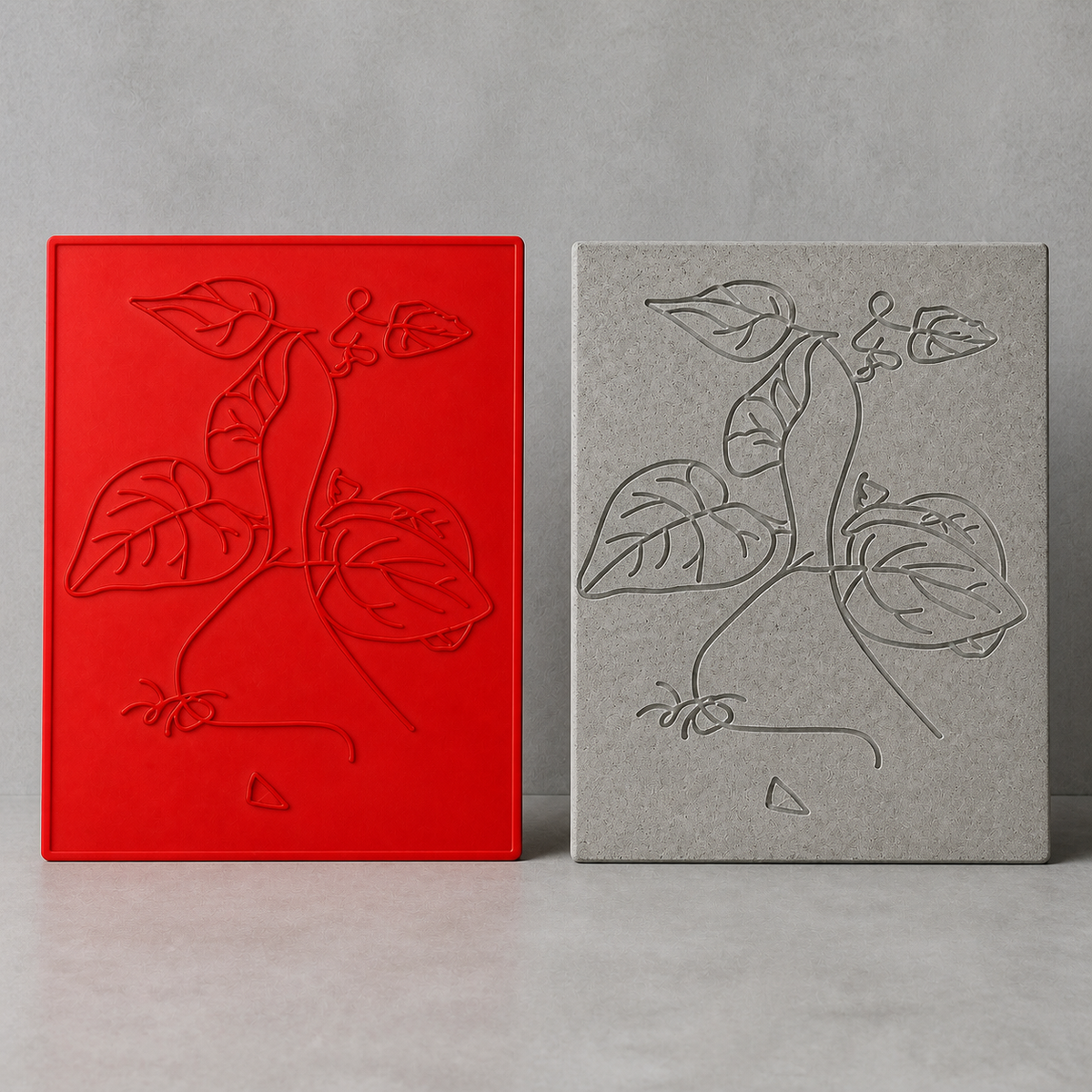 FX-201 Climbing Vine Decorative Relief Mold - panel de hormigón