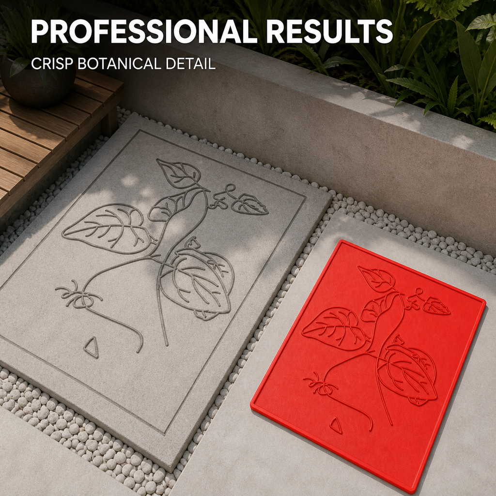FX-201 Climbing Vine Decorative Relief Mold - resultados profesionales