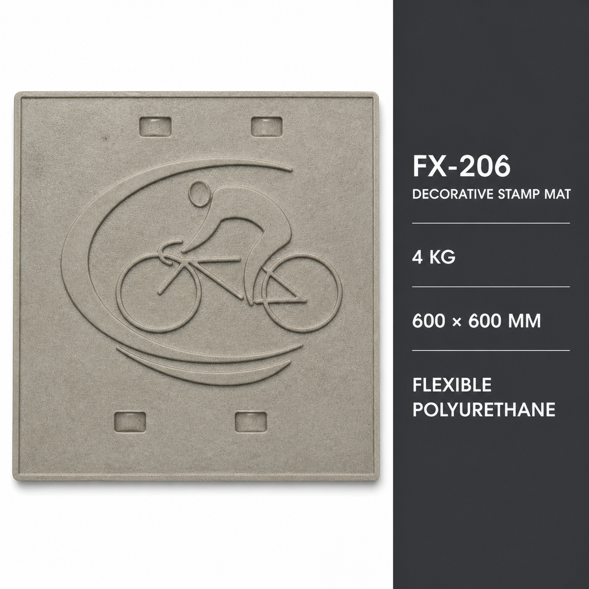 FX-206 ແມ່ພິມນູນຕົກແຕ່ງກິລາປັ່ນຈັກກະຍານ - ຂໍ້ກຳນົດສະເພາະ