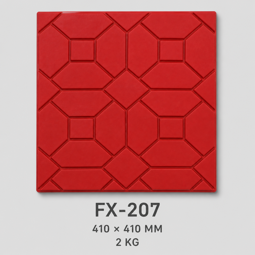 Șablon geometric FX-207, model octagon - specificații.