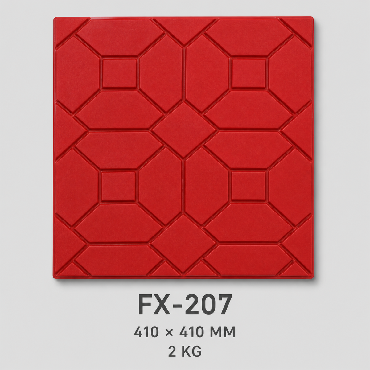 Șablon geometric FX-207, model octagon - specificații.