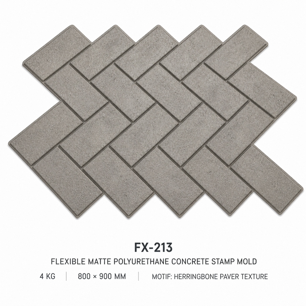 FX-213 Cap Penurap Herringbone Gelap - spesifikasi