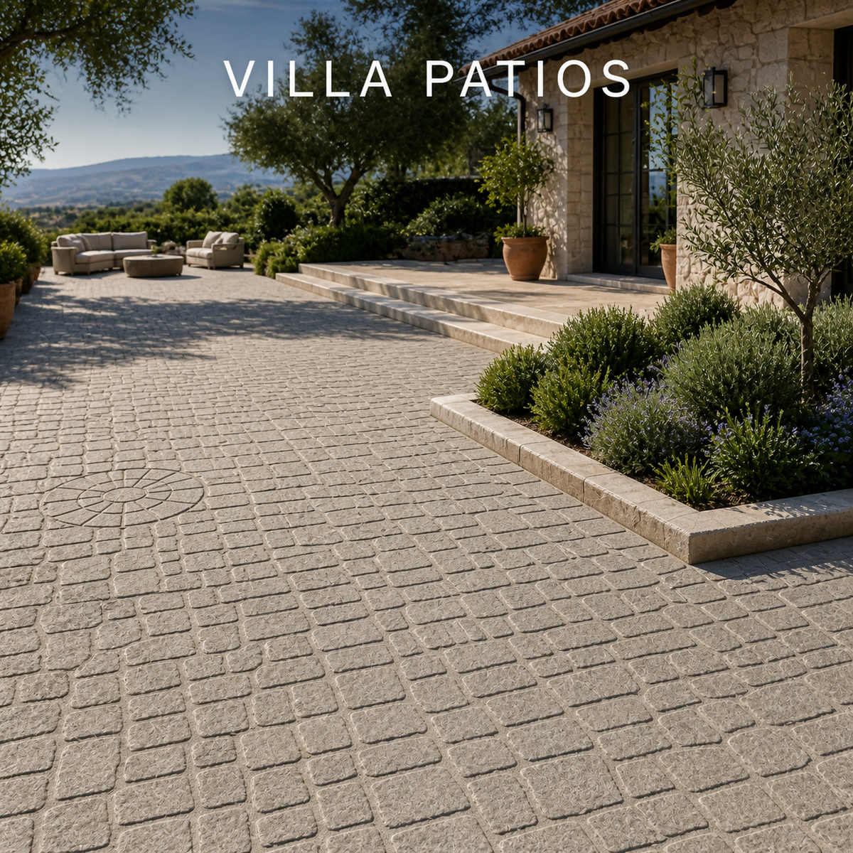 FX-223 Mold Paver Tree-Grate Dekoratif - patio vila