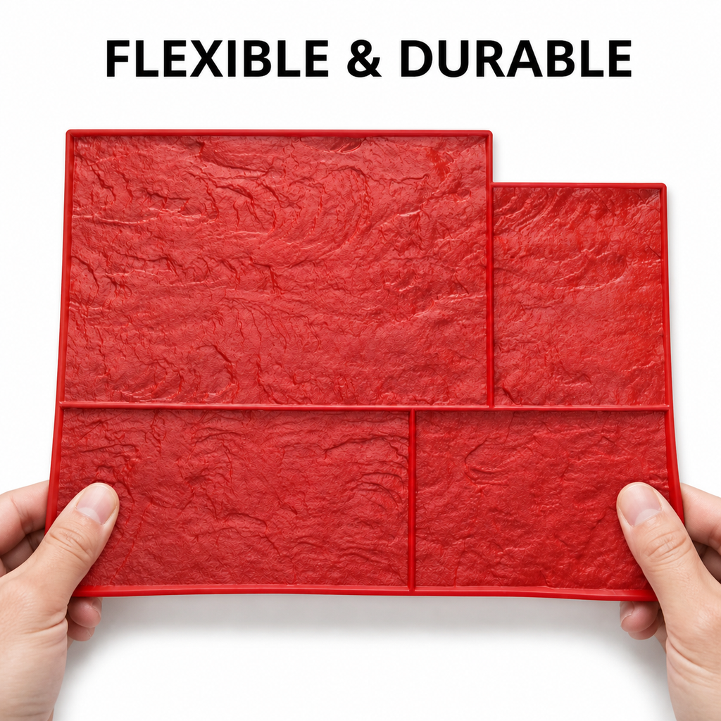 FX-226 Modüler Büyük Slate Desenli Kalıp Paneli - esnek ve dayanıklı