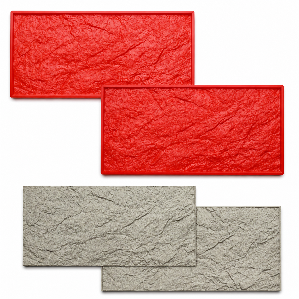 FX-227 Rock Slab Stamp - texture detail