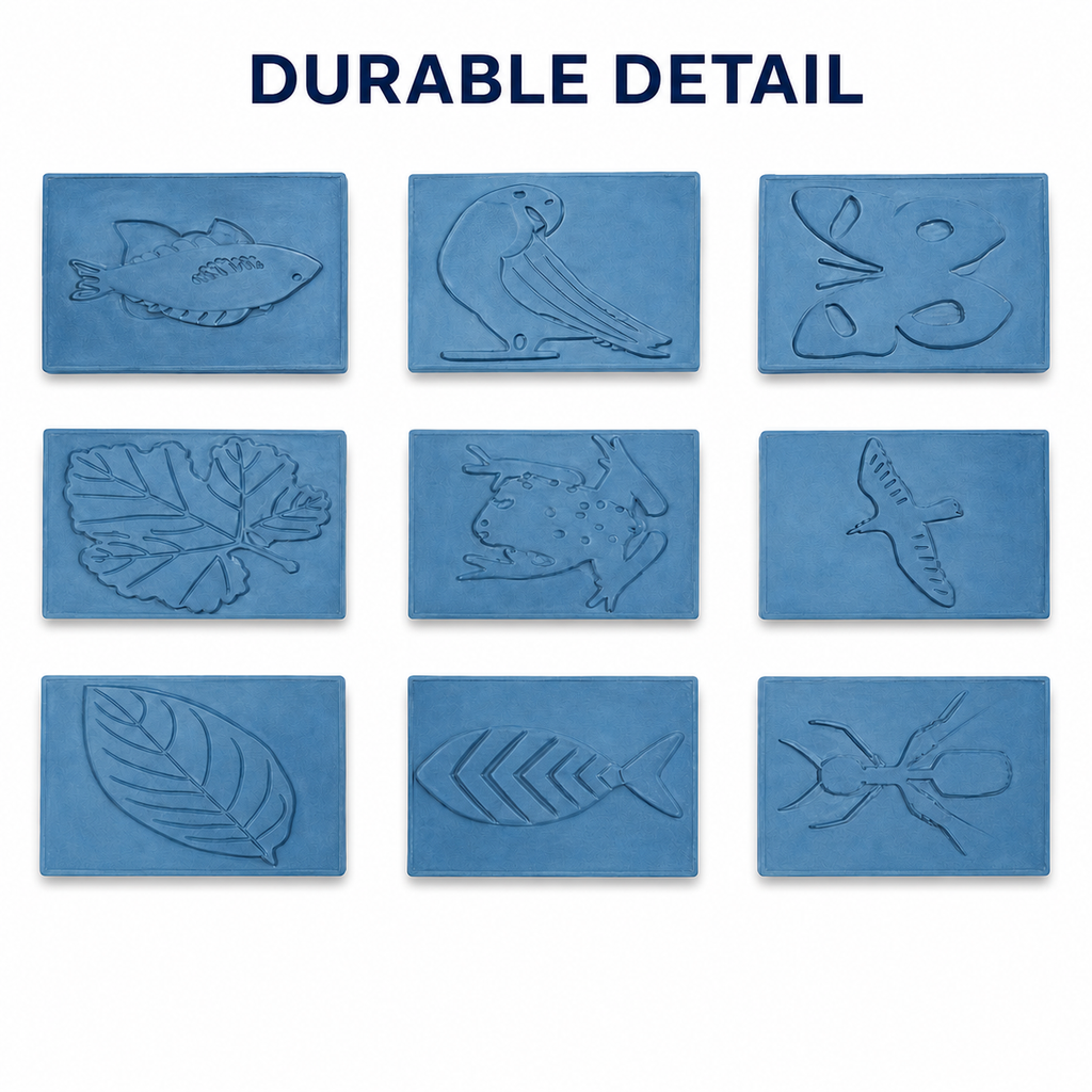 FX-229 Doğa Desenli Kabartma Baskı Kalıbı – Dayanıklılık ayrıntısı