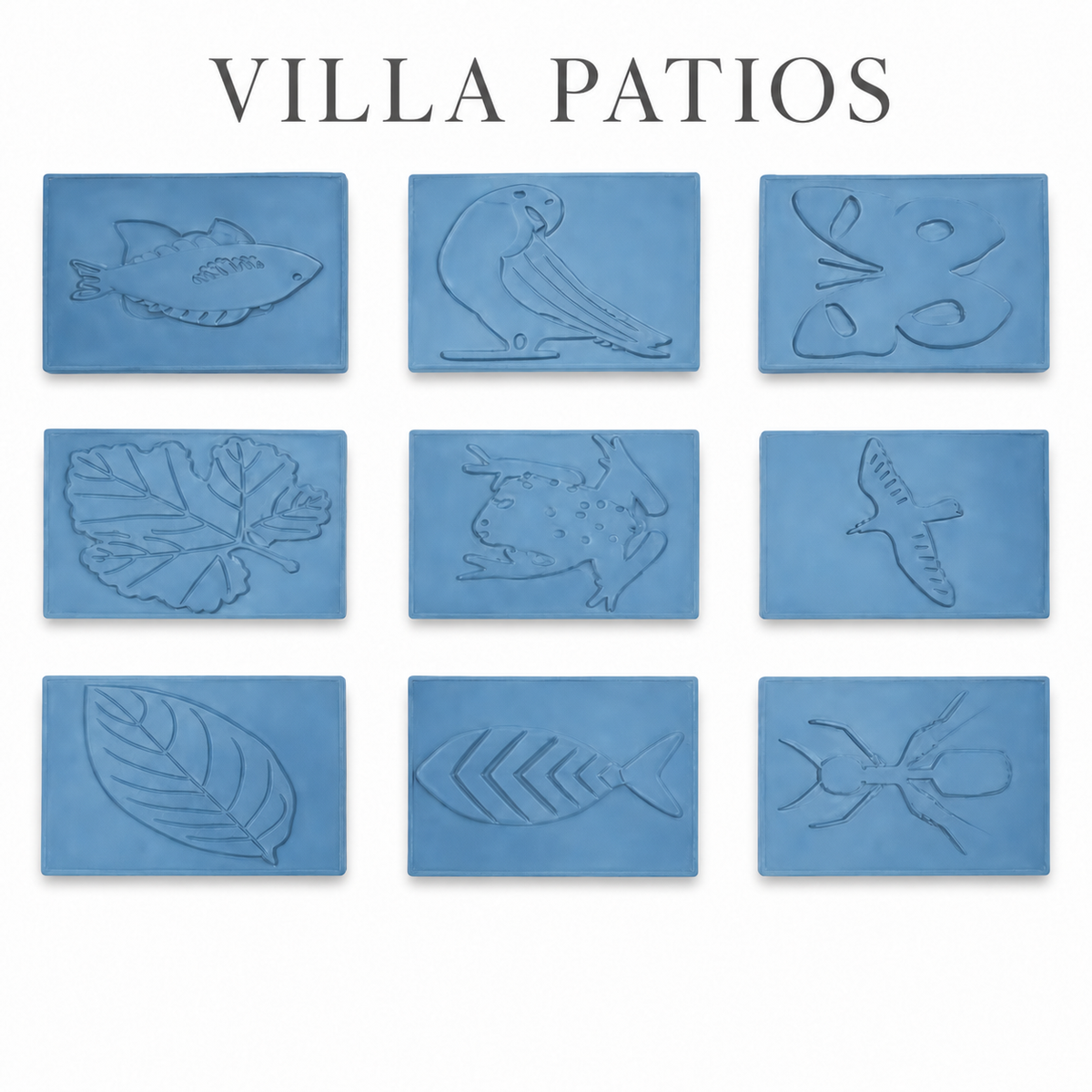 FX-229 Doğa Desenli Kabartma Baskı Kalıbı – Villa avluları