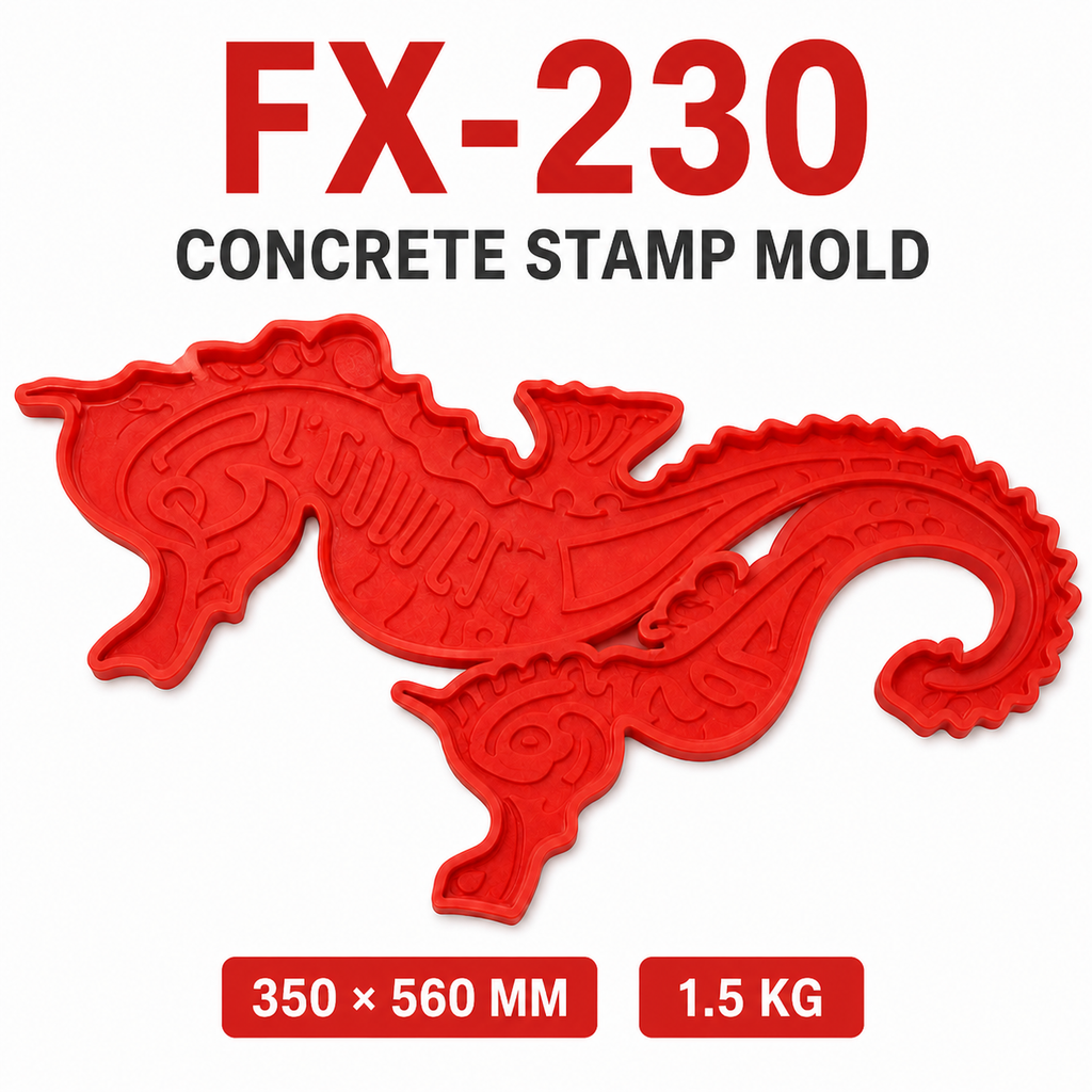 FX-230 Çin Ejderhası Dekoratif Beton Kalıbı - teknik özellikler