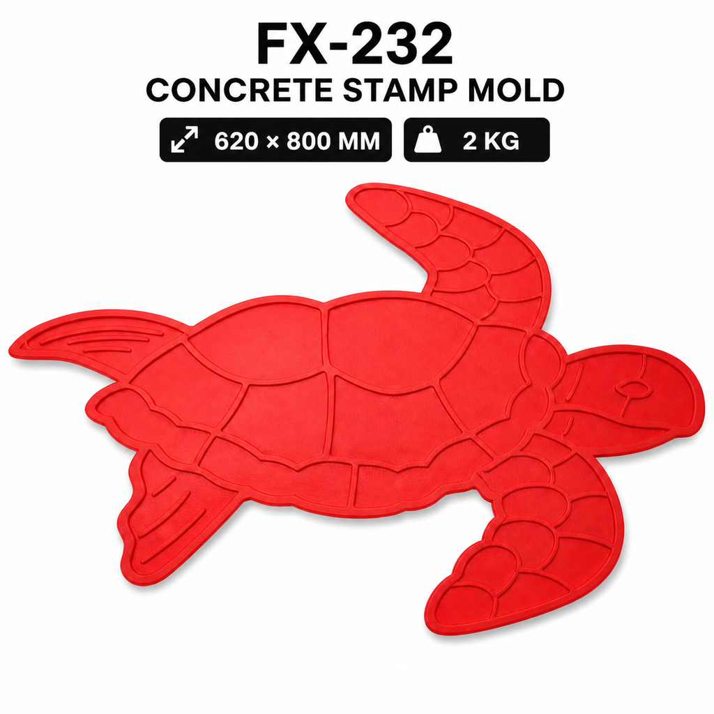 FX-232 海龜裝飾浮雕模具 – 規格參數