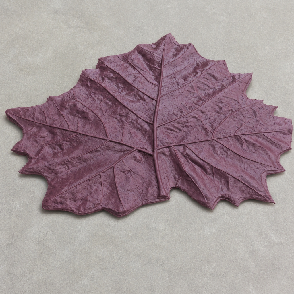 FX-234 molde de relieve decorativo de hojas de arce - patios de villa