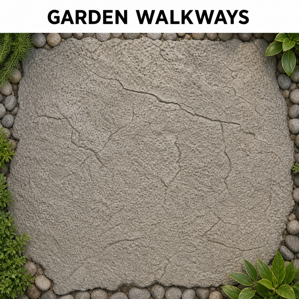 FX-237 Natural Slate Seamless Texture Skin - garden walkways