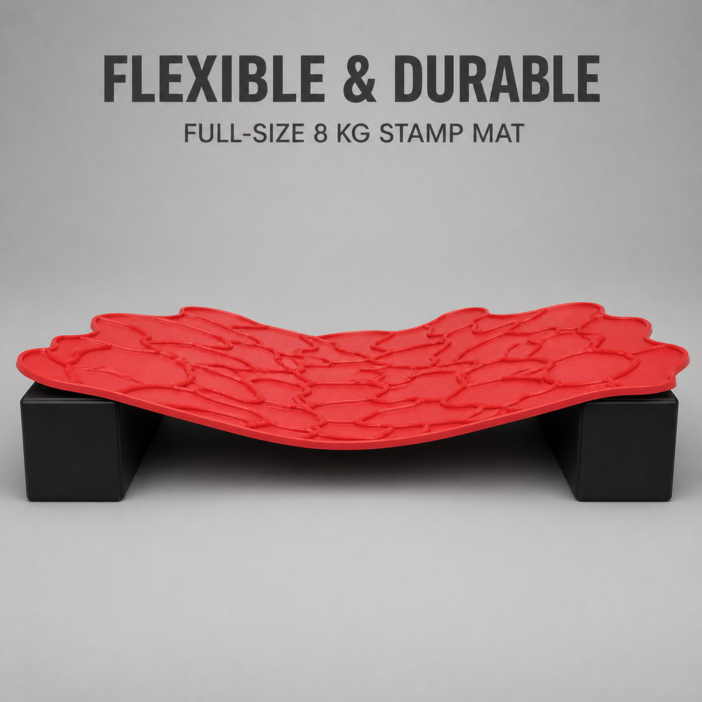 FX-262 Random Pebble Network Stamp - flexible durable
