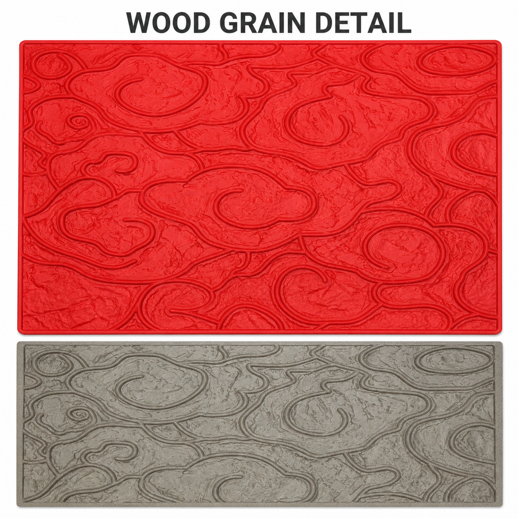 Panou decorativ FX-264, model Nori de Vânt - detalii textură