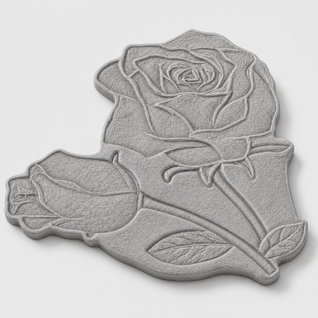 FX-270 Three-Dimensional Rose Relief Mold - hero