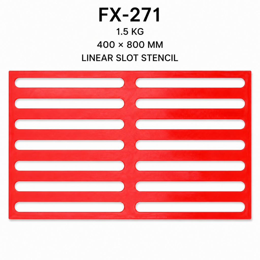 FX-271 Uzun Yuvalı Tahliye Izgarası Kalıbı - teknik özellikler