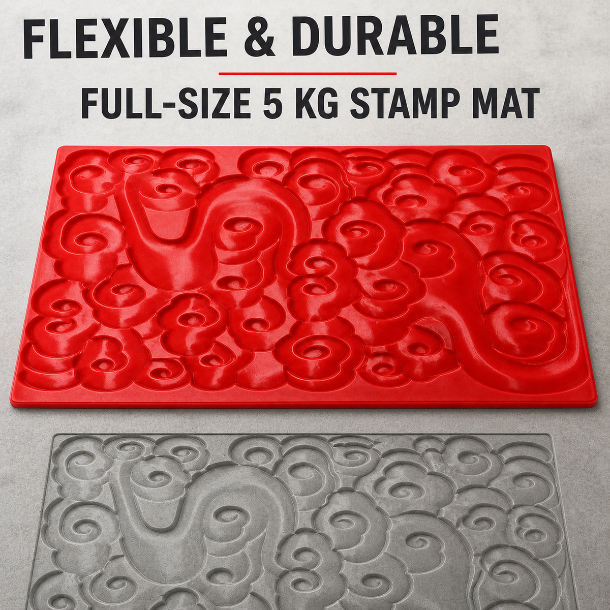 FX-275 Ornate Scroll Decorative Relief Panel - flexible durable
