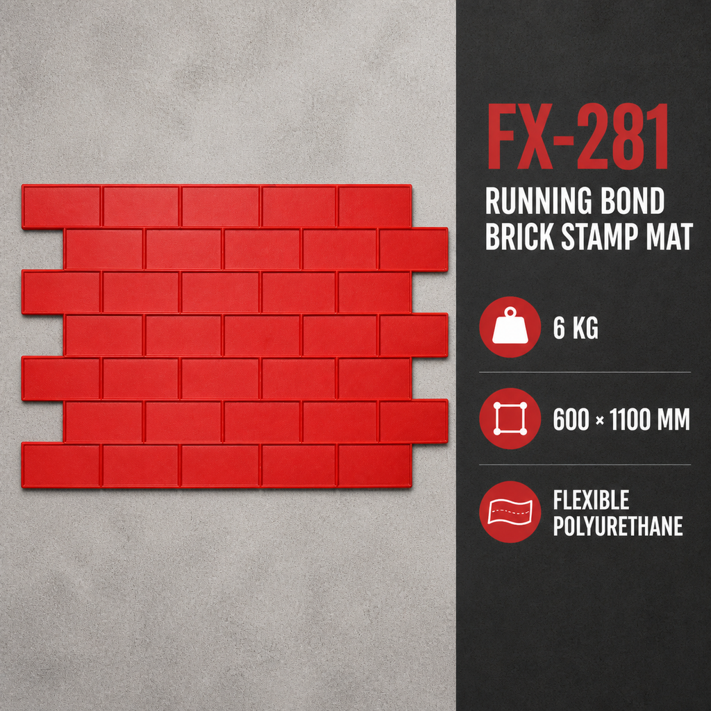 FX-281 Khuôn dập gạch xếp so le kiểu cổ điển – thông số kỹ thuật