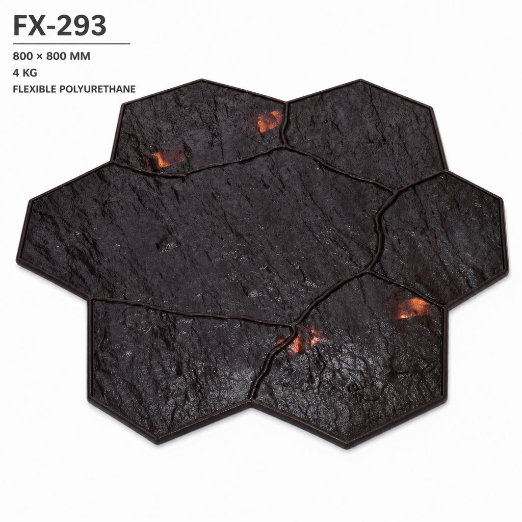 FX-293 Acuan Cap Kelompok Flagstone Berpemegang - spesifikasi