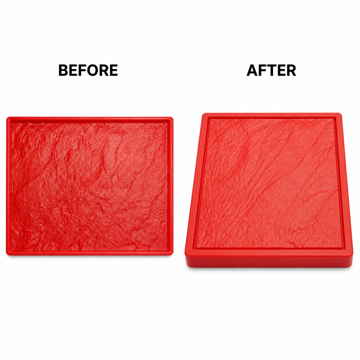 FX-294 Wide Rough Slate Texture Skin - before after