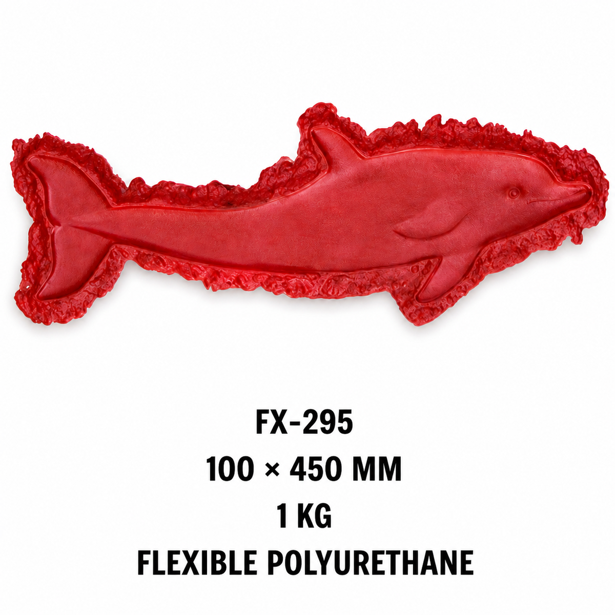 FX-295 Salmon Fish Decorative Relief Mold - specifications