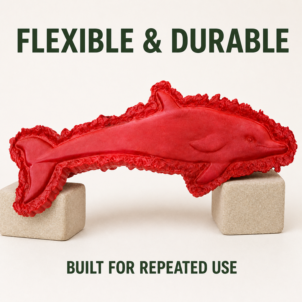 FX-295 Salmon Fish Decorative Relief Mold - flexible durable