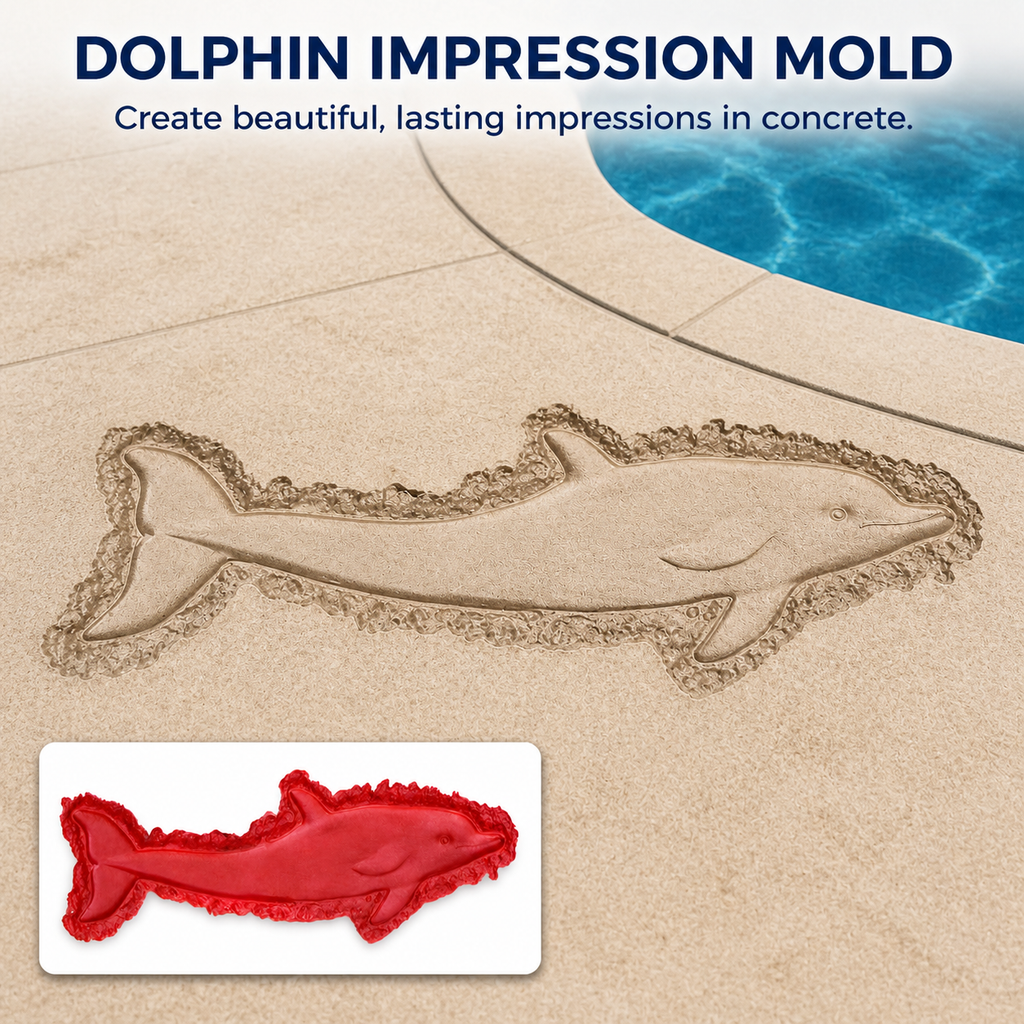 FX-295 Salmon Fish Decorative Relief Mold - pool surrounds